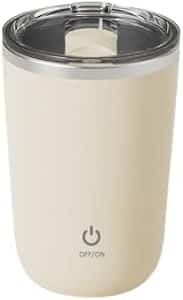 Tasse Auto-Mélangeuse Magnétique USB – Mug Inox Rechargeable avec Agitation Automatique – Pour Café, Boissons Protéinées, Lait – Portable, Étanche, Cadeau Original