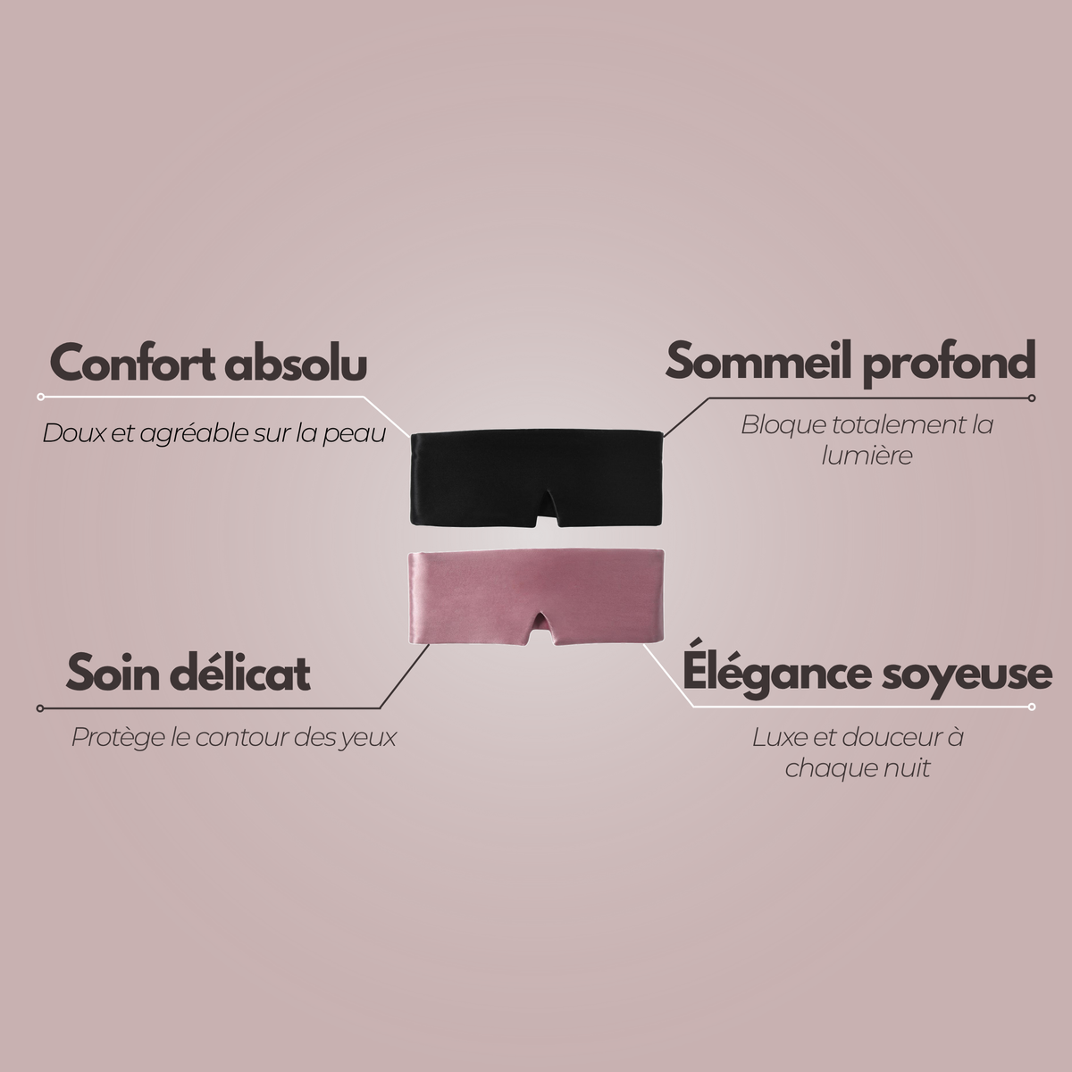Masque en soie
