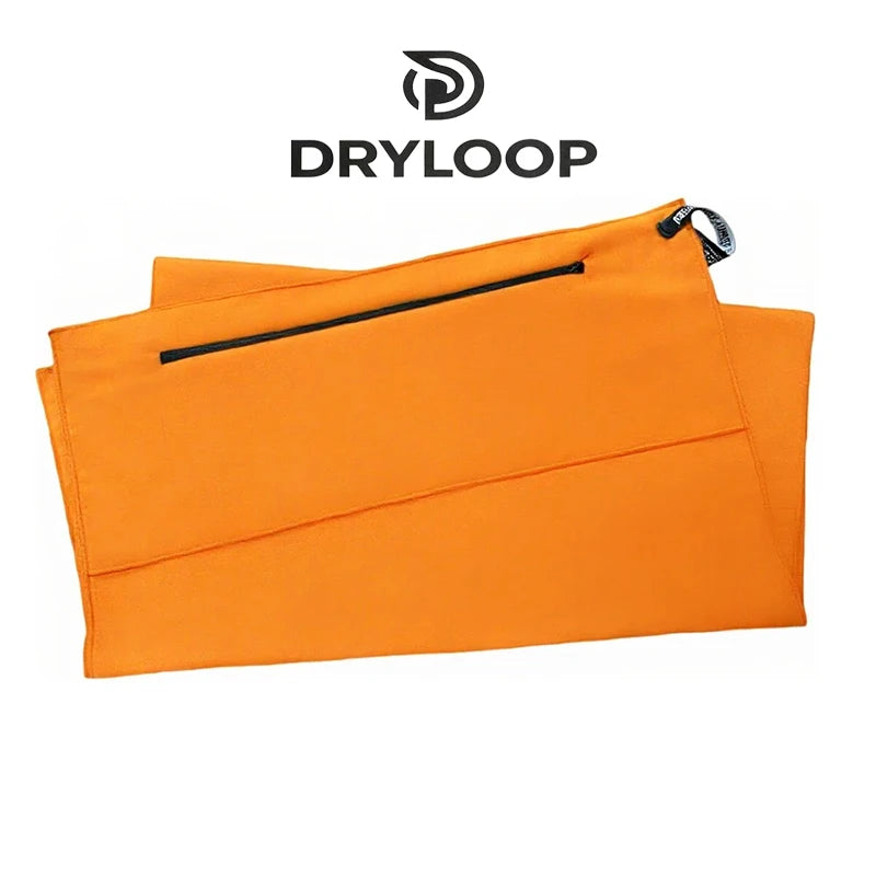 Serviette de sport avec poche zippée, choix de couleurs assorties