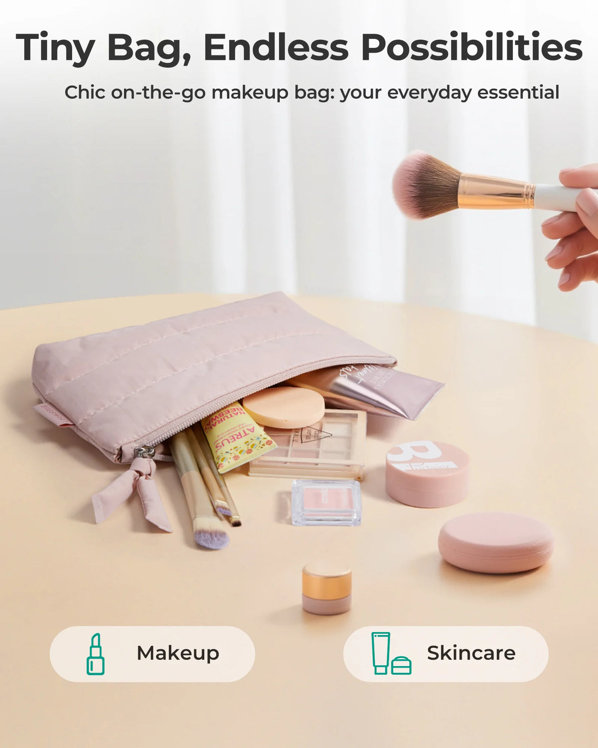 trousse makeup waterproof