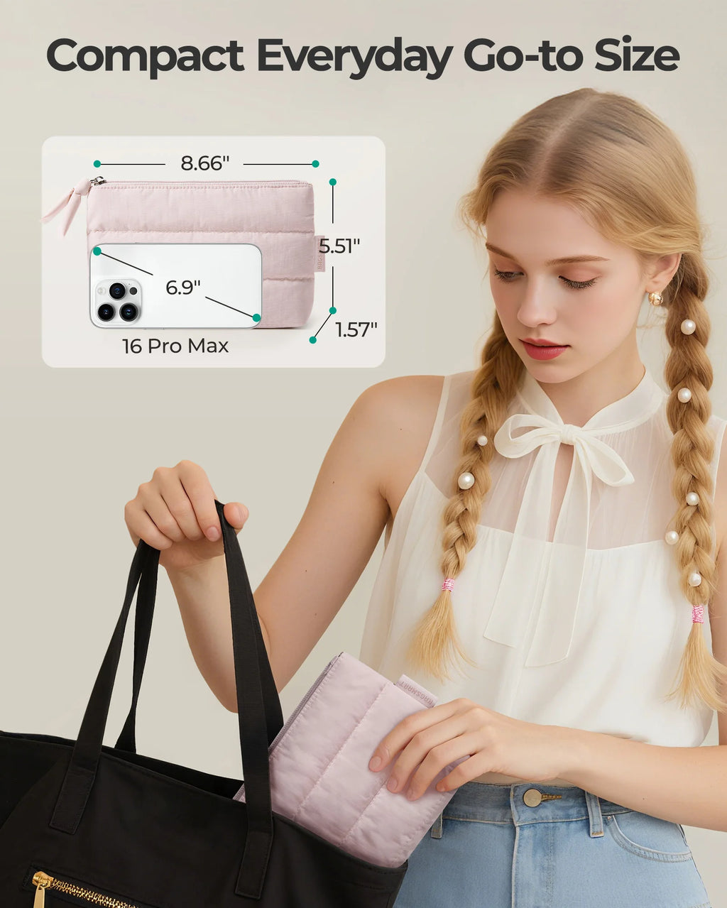 trousse makeup waterproof