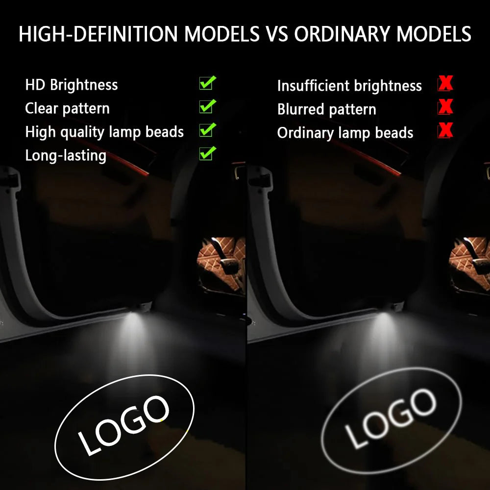 2 pcs led voiture
