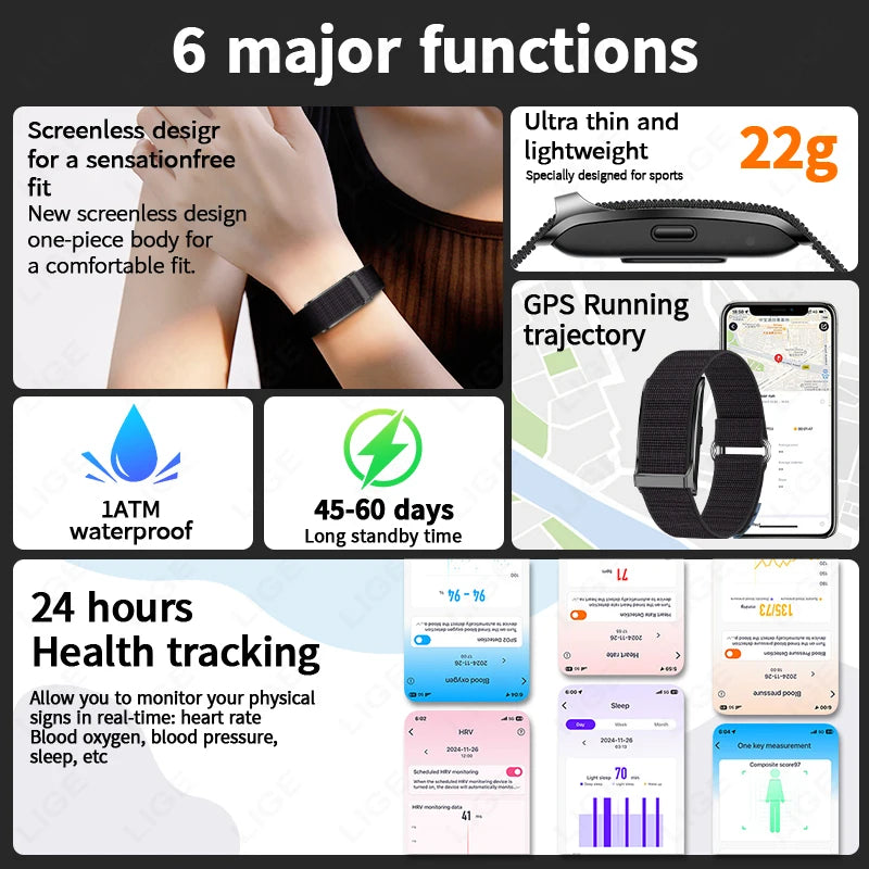 Bracelet fitness connectée