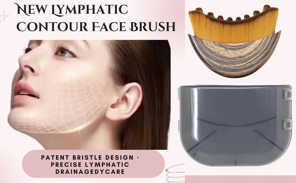 Brosse visage drainante