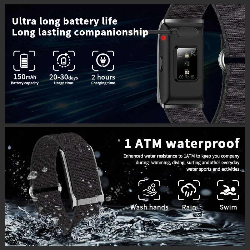 Bracelet fitness connectée